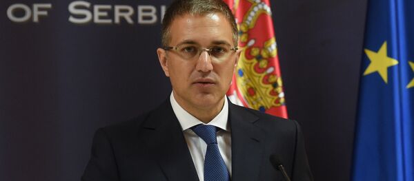 Министар унутршњих послова Србије Небојша Стефановић - Sputnik Србија
