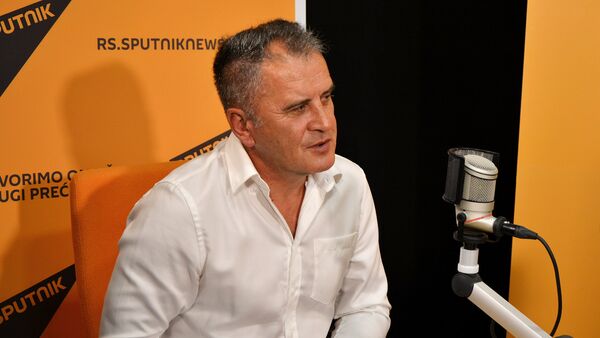 Директор Евроазијског безбедонсоног форума Митар Ковач - Sputnik Србија