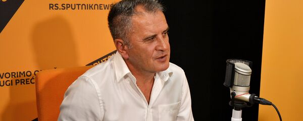 Директор Евроазијског безбедонсоног форума Митар Ковач - Sputnik Србија