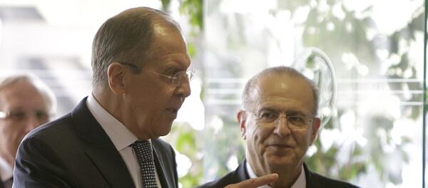 Министар спољних послова Русије Сергеј Лавров и министар спољних послова Кипра Јоанис Касулидес након састанка у Никозији - Sputnik Србија