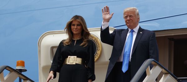 Donald i Melanija Tramp u poseti Saudijskoj Arabiji - Sputnik Srbija