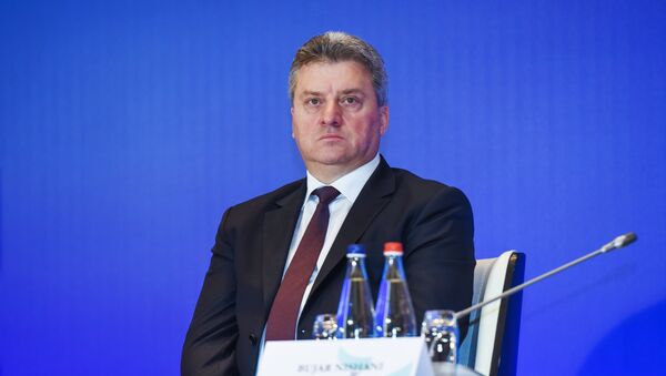 Predsednik Makedonije Đorđe Ivanov - Sputnik Srbija