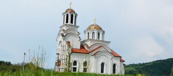 Црква Светог великомученика Димитрија у Бајчетини. Црква Светог великомученика Димитрија у Бајчетини. - Sputnik Србија