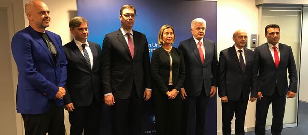 Вучић у Бриселу - Sputnik Србија