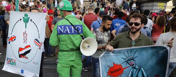 Протест у Бриселу - Sputnik Србија