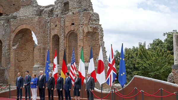 Lideri G7 u Taormini - Sputnik Srbija