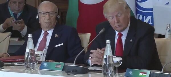 Доналд Трамп на састанку Г7 у италијанском граду Таормини - Sputnik Србија