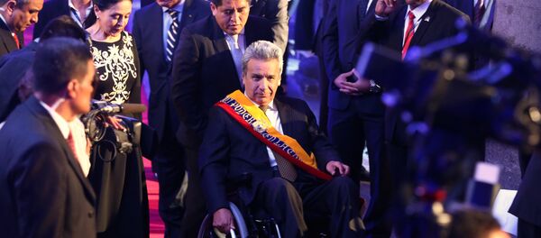 Председник Еквадора Лењин Морено на инаугурацији у Китоу - Sputnik Србија