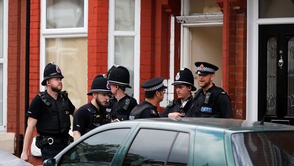 Припадници британске полиције у Манчестеру - Sputnik Србија