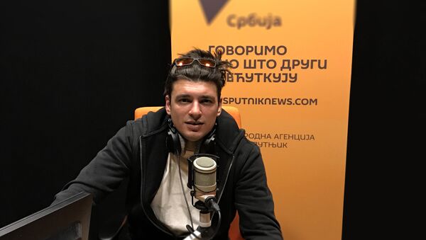 Glumac Andrija Kuzmanović. - Sputnik Srbija