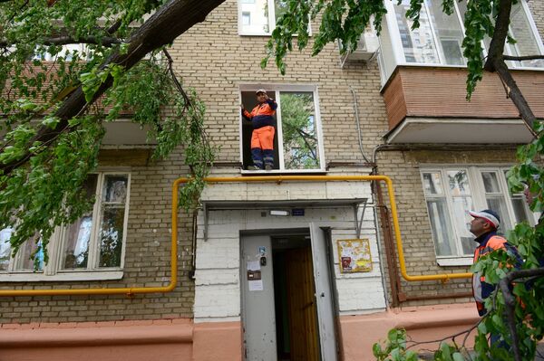 Uklanjanje posledica uragana - Sputnik Srbija