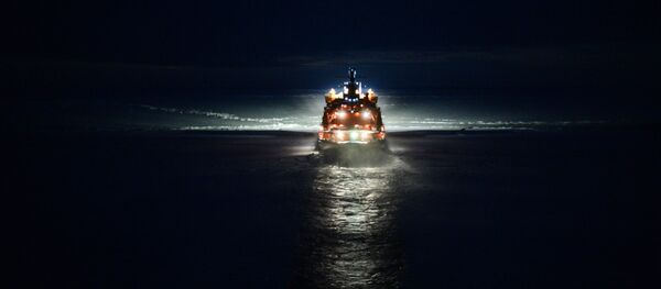 Ledolomac u Severnom ledenom okeanu - Sputnik Srbija