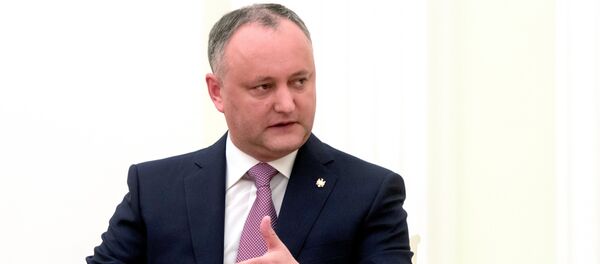 Председник Молдавије Игор Додон Председник Молдавије Игор Додон - Sputnik Србија