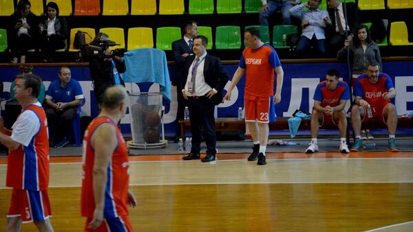 Košarkaška utakmica Rusija - Srbija - Sputnik Srbija
