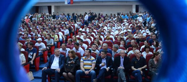 Predizborn skup Srpske liste održan u Gračanici Predizborn skup Srpske liste održan u Gračanici - Sputnik Srbija