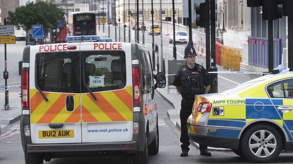 Policija na mestu napada u Londonu - Sputnik Srbija