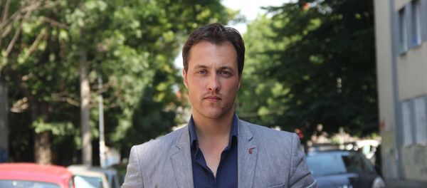 Марко Милачић, лидер покрета Отпор безнађу - Sputnik Србија