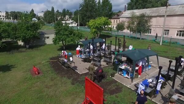 У Саратовској области почео је конкурс „Војничка кухиња“ - Sputnik Србија