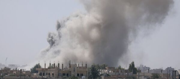 Bombardovanje provincije Raka u Siriji - Sputnik Srbija