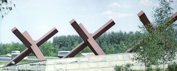 Spomenik Protivtenkovski ježevi u čast branilaca Moskve - Sputnik Srbija