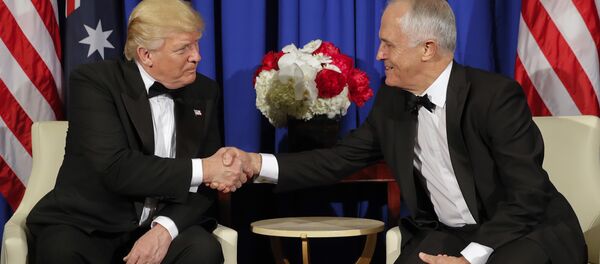 Малколм Турнбул и Доналд Трамп Малколм Турнбул и Доналд Трамп - Sputnik Србија