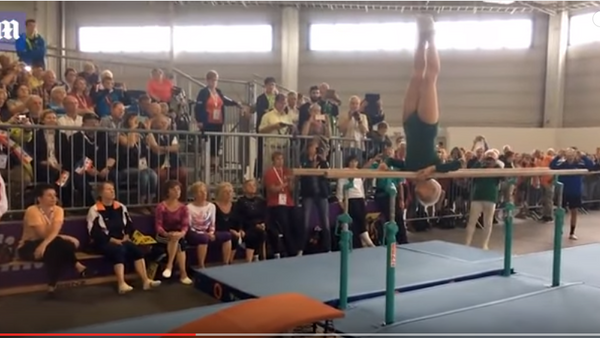 Најстарија гимнастичарка на свету Јохана Квас. - Sputnik Србија
