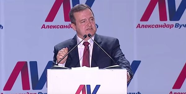 Ивица Дачић на митингу СНС-а - Sputnik Србија