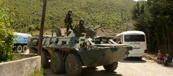 Војници руског Центра за мирење непријатељских снага у Сирији - Sputnik Србија