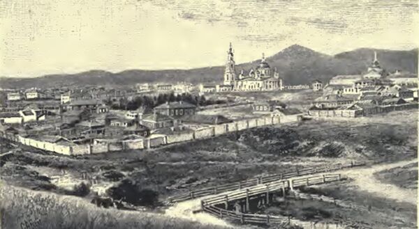 Кјахта 1885. године. Кјахта 1885. године. - Sputnik Србија