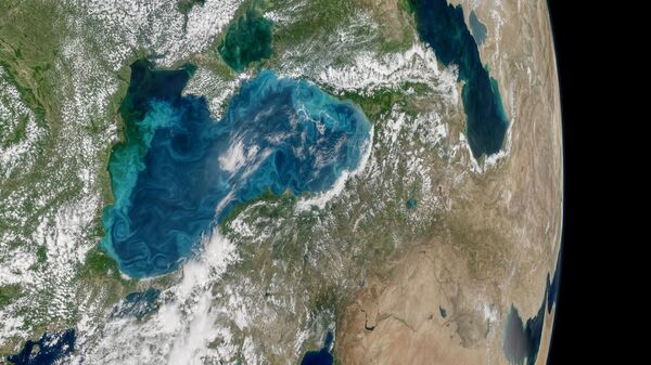 Pogled na Crno more iz svemira - Sputnik Srbija