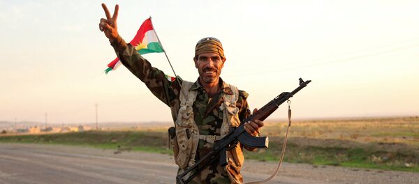 Borci kurdske pešmerge Borci kurdske pešmerge - Sputnik Srbija