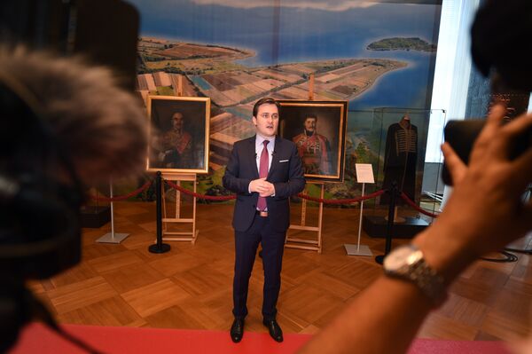 Generalni sekretar Srbije Nikola Selaković u Palati federacije dok traju pripreme za inauguraciju predsednik Aleksandra Vučića. Generalni sekretar Srbije Nikola Selaković u Palati federacije dok traju pripreme za inauguraciju predsednik Aleksandra Vučića. - Sputnik Srbija