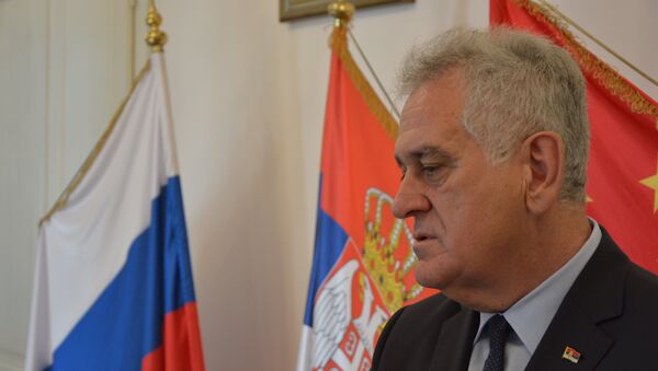 Predsednik Nacionalnog saveta za saradnju sa Rusijom i Kinom Srbije Tomislav Nikolić - Sputnik Srbija