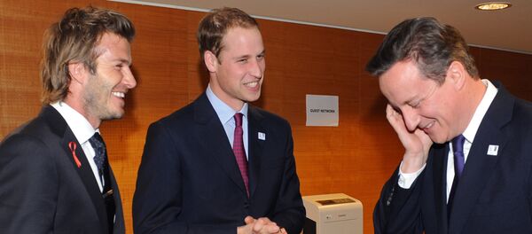 Dejvid Kameron i princ Vilijam - Sputnik Srbija