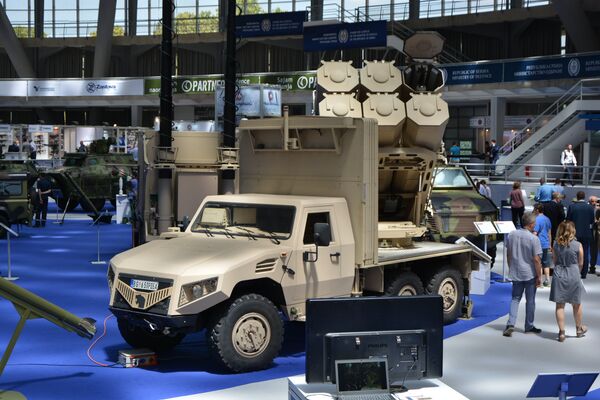 Lanser raketnog sistema „ALAS“ - Sputnik Srbija