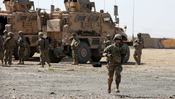 Амерички војници у бази у близини Западног Мосула у Ираку - Sputnik Србија