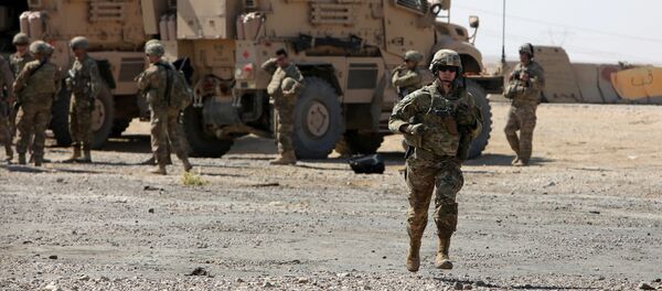 Амерички војници у бази у близини Западног Мосула у Ираку Амерички војници у бази у близини Западног Мосула у Ираку - Sputnik Србија