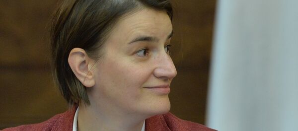 Ана Брнабић председава првом седницом Владе Србије. - Sputnik Србија