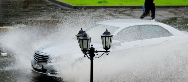 Kiša u Moskvi - Sputnik Srbija