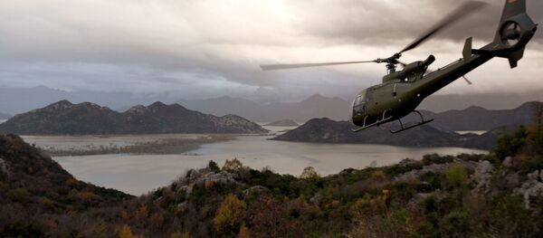 Helikopter Crne Gore iznad Skadarskog jezera Helikopter Crne Gore iznad Skadarskog jezera - Sputnik Srbija
