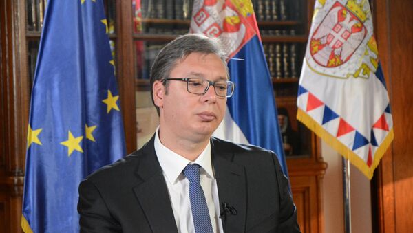 Aleksandar Vučić, predsednik Srbije - Sputnik Srbija