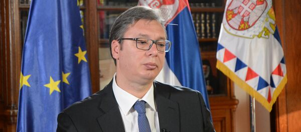 Александар Вучић, председник Србије Александар Вучић, председник Србије - Sputnik Србија