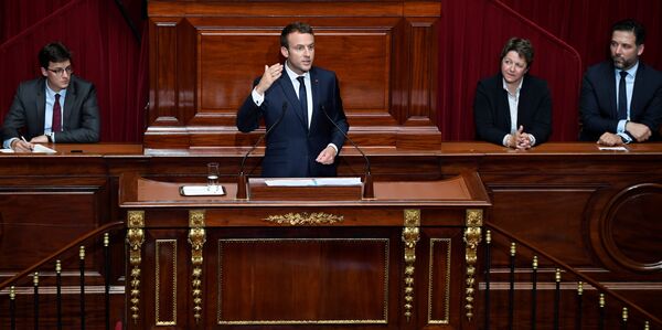 Емануел Макрон - Sputnik Србија