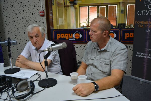 Бошко Антић и Горан Матић, гости Мирослава Лазанског Бошко Антић и Горан Матић, гости Мирослава Лазанског - Sputnik Србија