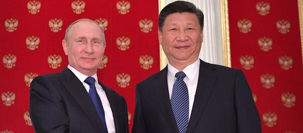 Председници Русије и Кине Владимир Путин и Си Ђинпинг Председници Русије и Кине Владимир Путин и Си Ђинпинг - Sputnik Србија