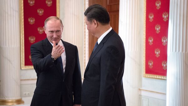 Председник Русије Владимир Путин и председник Кине Си Ђинпинг у Москви - Sputnik Србија