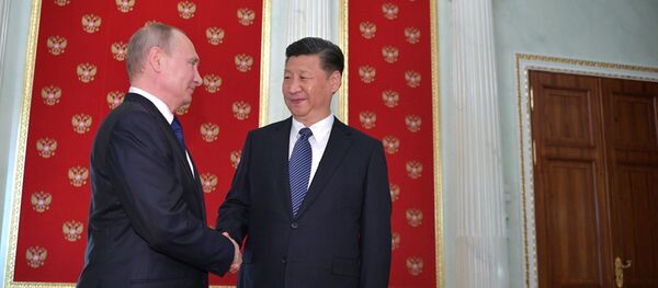 Владимир Путин и Си Ђинпинг у Москви - Sputnik Србија
