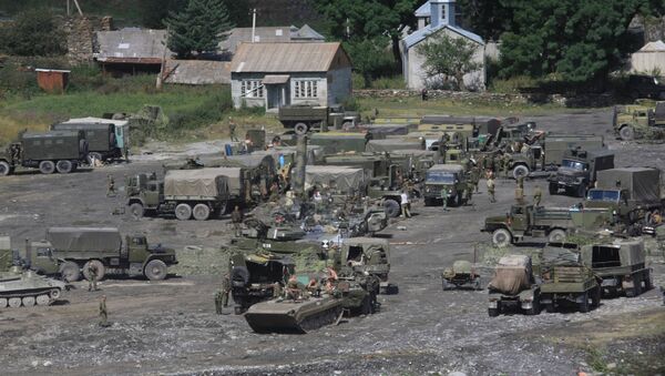Војна база руске војске у Јужној Осетији - Sputnik Србија