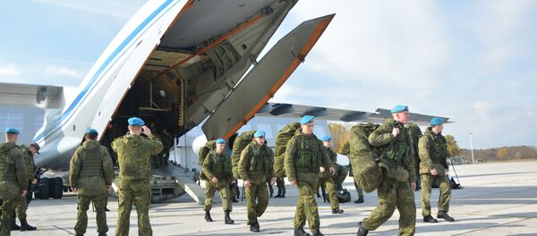 Дочек руских и белоруских војника у Србију Дочек руских и белоруских војника у Србију - Sputnik Србија