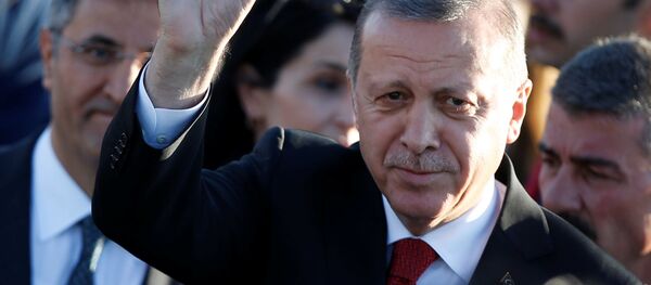 Turski predsednik Redžep Tajip Erdogan stiže na samit lidera G20, koji se održava u Hamburgu Turski predsednik Redžep Tajip Erdogan stiže na samit lidera G20, koji se održava u Hamburgu - Sputnik Srbija